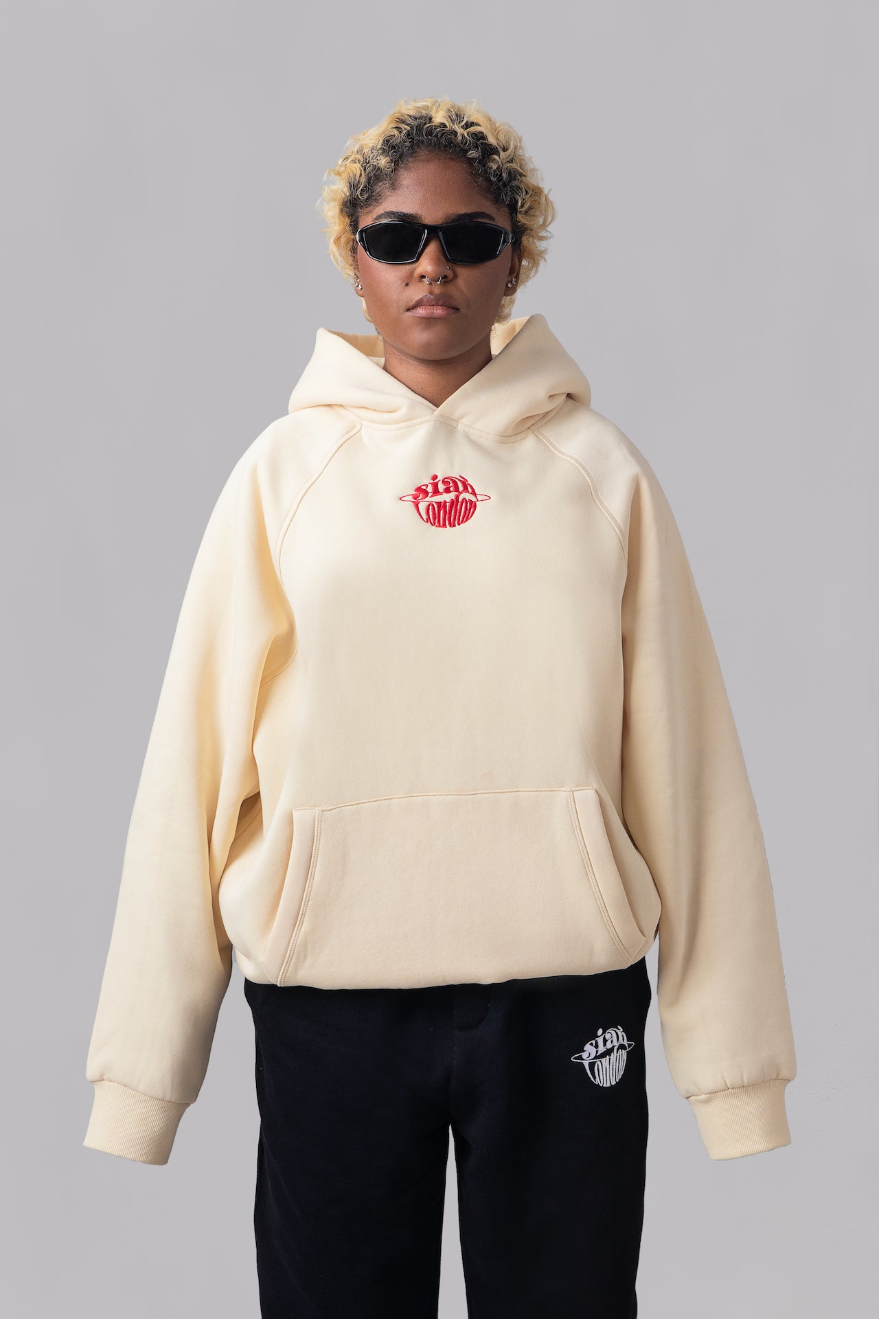 Signature Hoodie Blanched Almond